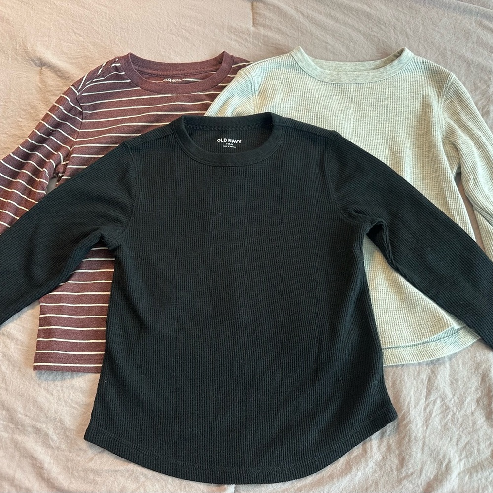 Lot of 3 Old Navy long sleeve tees
